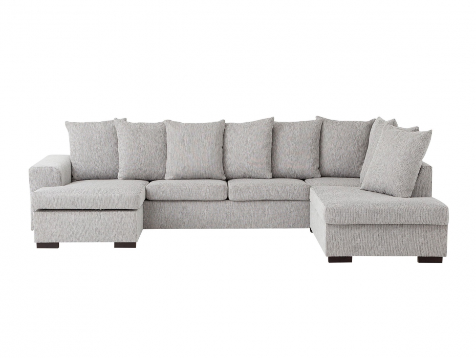 CHICAGO Large U-Soffa Ljusgrå i gruppen Möbler / Soffor / Hörnsoffor hos AIR 2 (110-28-62764r)