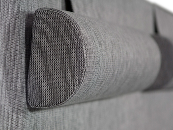 LUX Stor Nackkudde Ljusgrå