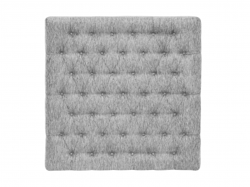 HARMONY Sänggavel 140 Ljusgrå